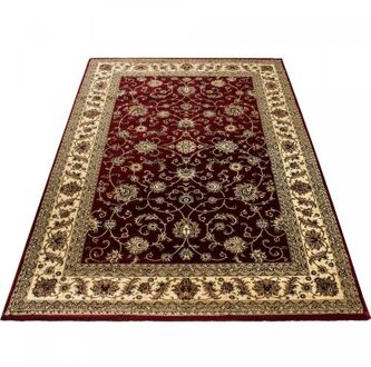 Marrakesh Nimrud Oosters Vloerkleed Rood Laagpolig - 120x170 CM