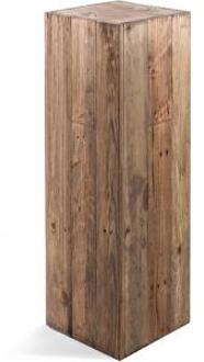 Marrone Wood Box Pillar 118 cm  - large