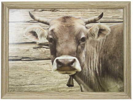Mars & More Schootkussen Laptray - koeien print - laptray - 43 x 33 cm - Dienblad