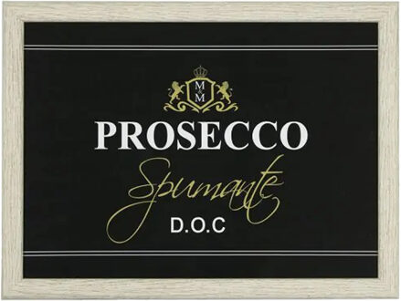 Mars & More Schootkussen Laptray - wijn prosecco print - 43 x 33 cm