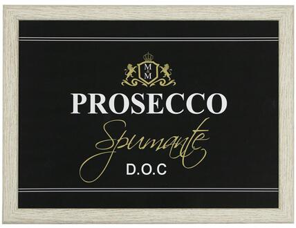 Mars & More Schootkussen - wijn prosecco print - 43 x 33 cm