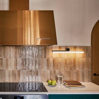 Marset Ambrosia A 60 links zwart 3.000 K TRIAC met driver zwart, opaal