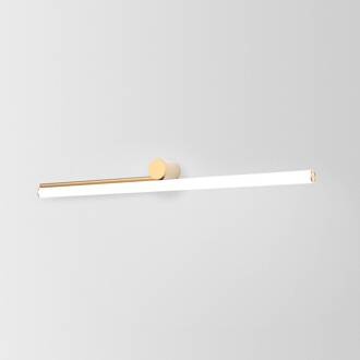 Marset Ambrosia A 90 links, goud, 2.700 K TRIAC, met driver mat goud, opaal