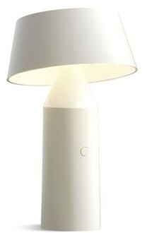 Marset Bicoca tafellamp oplaadbaar off-white Wit