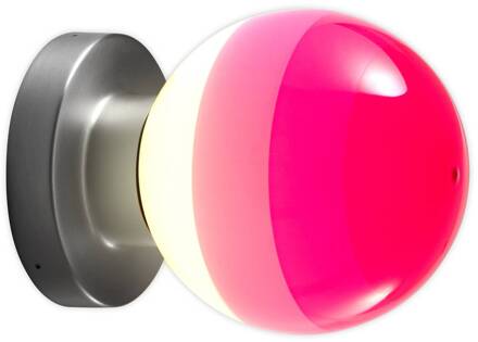 Marset Dipping Light A2 LED wandlamp roze/grafiet roze, grafiet
