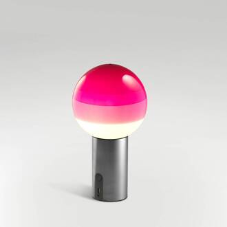 Marset Dipping Light accu-tafellamp roze/grafiet roze, grafiet