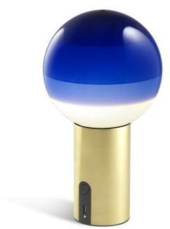 Marset Dipping Light Portable Tafellamp - Blauw - Messing