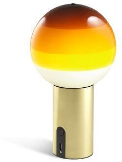 Marset Dipping Light tafellamp draagbaar LED amber Geel