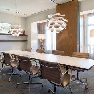 Marset Discocó hanglamp Ø 88 cm wit