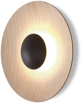Marset Ginger 20C LED wandlamp Ø19,5 eiken/eiken