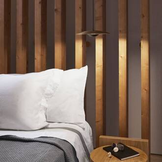 Marset Ginger LED hanger, Triac Ø20cm messing messing, zwart