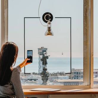 Marset hanglamp Atlas, 3.000 K, Ø 11 cm, transparant