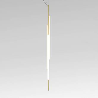 Marset LED hanglamp Ambrosia 175w/plug-in 2700K goudkleurig