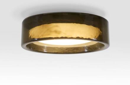 Marset LED plafondlamp Ringo, Ø 70 cm, donker rookgrijs, CCT