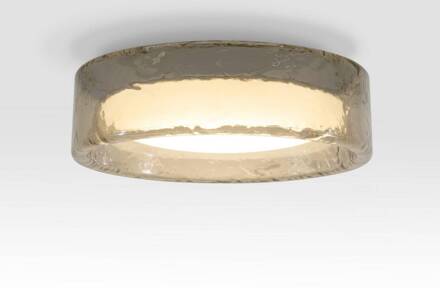 Marset LED plafondlamp Ringo, Ø 70 cm, rookgrijs kunststof