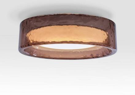 Marset LED plafondlamp Ringo, Ø 70 cm, roze kunststof, CCT rosé