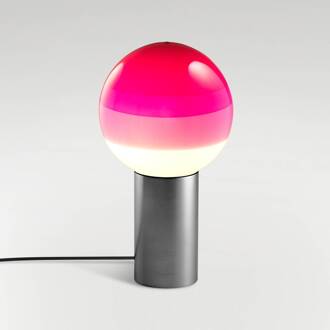 Marset tafellamp Dipping Light, hoogte 22 cm, roze/grafiet roze, grafiet