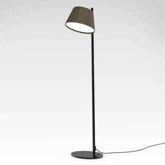 Marset Tam Tam P vloerlamp, 1-lamp, bruingrijs bruingrijs, zwart
