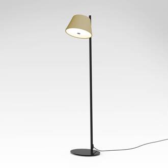 Marset Tam Tam vloerlamp, 1-lamp, mat, zand mat zwart, mat zand