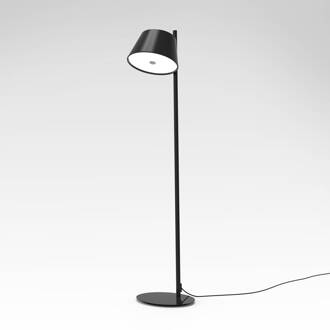 Marset Tam Tam vloerlamp, 1-lamp, mat, zwart mat zwart