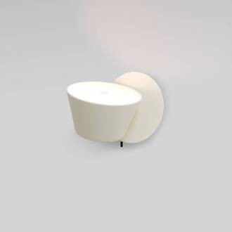 Marset Tam Tam wandlamp 1-lamp mat wit/wit wit mat