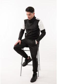 Marshall Joggingpak heren trainingspak - gino - maat S Zwart