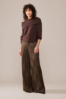 Mart Visser Angelina Trui Donkerbruin - XS