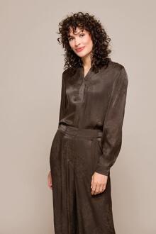 Mart Visser Bellize Blouse Donkerbruin - EU 40 / UK 12