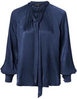 Mart Visser Bension Blouse Navy - EU 44 / UK 16