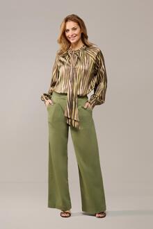 Mart Visser Bension Print Blouse Groen / Multi - EU 50 / UK 22