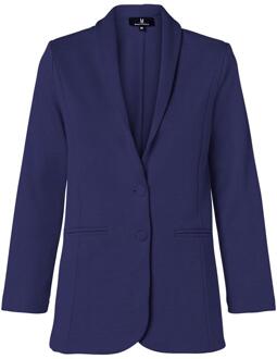Mart Visser Brianna Blazer Indigo Indigoblauw - EU 40 / UK 12