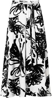 Mart Visser Carissa Print Rok Zwart / Wit - EU 42 / UK 14