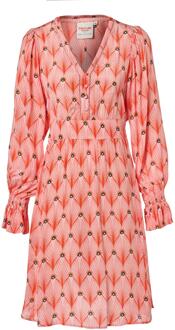 Mart Visser Caroline Tensen Belfast Print Tuniek Oranje / Multi - EU 50 / UK 22