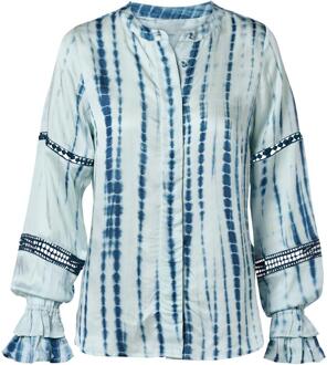 Mart Visser Caroline Tensen Montana Print Blouse Navy