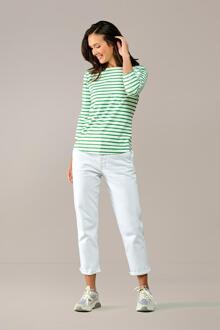 Mart Visser Caroline Tensen Oxford Streep Top Wit / Groen - maat Wit/Groen