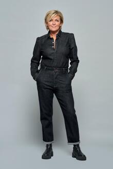 Mart Visser Caroline Tensen Rana Blouse Denim Zwart - S