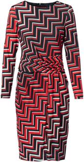 Mart Visser Eloise Print Jurk Rood / Multi - EU 36 / UK 8