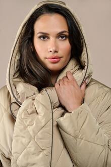 Mart Visser Ivana Trenchcoat Zand - maat EU 44 / UK 16 Grijs