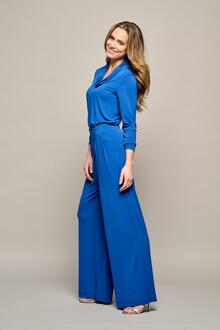 Mart Visser Ivy Palazzo Broek Kobalt Blauw - EU 50 / UK 22