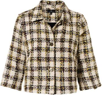 Mart Visser Jacky Blazer Zwart / Zand - EU 48 / UK 20