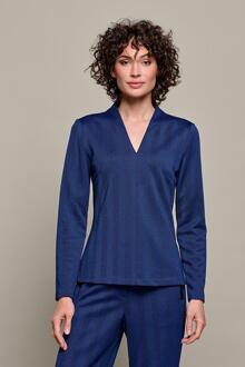 Mart Visser Jenne Top Zwart / Kobalt Zwart/Veelkleurig