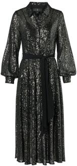 Mart Visser Kelly Jurk Donker Metallic Grijs - EU 50 / UK 22