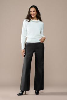 Mart Visser Lienna Coated Broek Zwart - EU 50 / UK 22