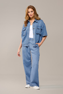 Mart Visser Lina Blouse Denim Blauw - EU 38 / UK 10