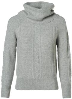 Mart Visser Liv Lurex Trui Grijs / Zilver - maat M