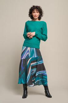 Mart Visser Maycey Print Rok Multi Veelkleurig - EU 46 / UK 18