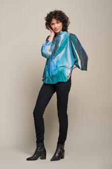 Mart Visser Simona Print Blouse Multi Veelkleurig