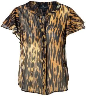 Mart Visser Way Blouse Multi Zwart - EU 40 / UK 12