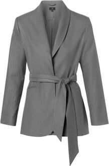 Mart Visser Zaylee Lurex Blazer Grijs - EU 42 / UK 14