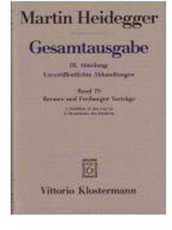 Martin Heidegger, Gesamtausgabe - Heidegger, Martin